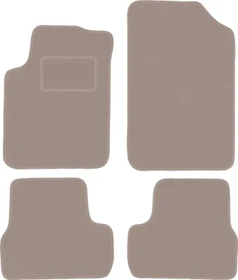 Produktbild von Velours-Autoteppiche für: Citroen C3 und Hatchback (2002-2009) Beige