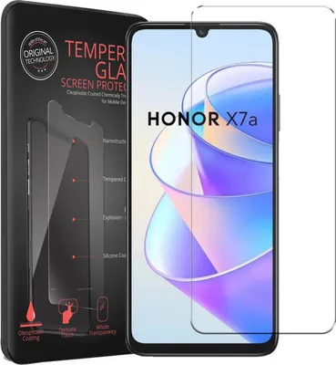 Produktbild von 2x Conie Glasfolie für Honor X7a Displayschutz Folie Panzer Glas Premium Schutzfolie Set Blasenfrei