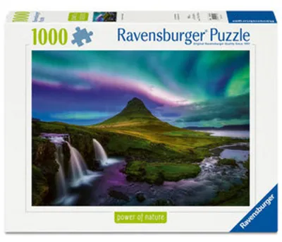 Immagine prodotto di Aurora boreale sopra Kirkjufell