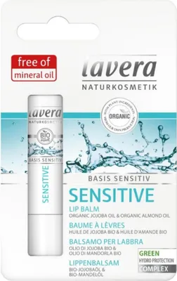 Obrázok produktu pre Lavera 521001685, Balzam na pery, Žltá, Ženy, Suchá koža, Citlivá pokožka, mandľový olej, Jojobový olej, Ochrana, Vyhladenie, Zmäkčovadlo