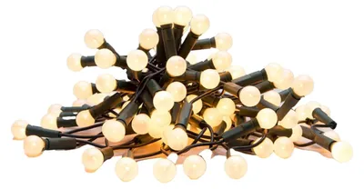Lichterkette 5 m, warmweiß, batteriebetrieben (3 AA)