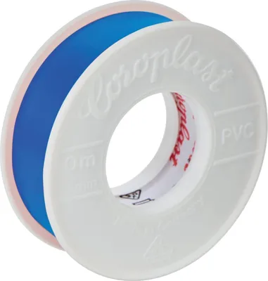 Zdjęcie produktu dla 20 rolek taśmy izolacyjnej E/D/E nr 302 niebieskiej 4,5mx15 mm Coroplast (taśma samoprzylepna)