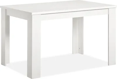Image de Table à Manager Table Extensible Table Salle a Manger Table de Cuisine en Bois Blanc