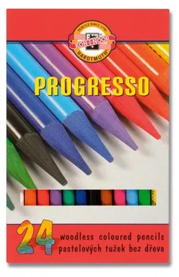 Immagine prodotto di Set di matite colorate senza legno 8758 - 24 pezzi