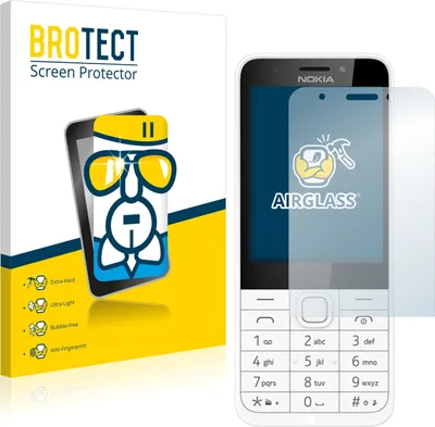 Produktbild von BROTECT Schutzglas für Nokia 230 Schutzfolie Panzer Folie Glas Display Schutz klar