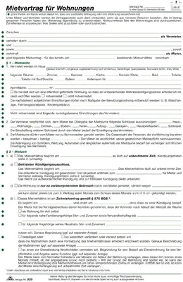 Zdjęcie produktu dla Umowa najmu Rnk mieszkanie 525 A4 Ve50