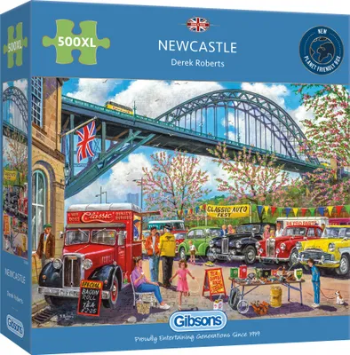 Zdjęcie produktu dla GIBSONS Puzzle Newcastle XL 500 elementów