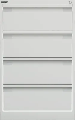 Produktbild von Karteischrank, 2-bahnig, 6 Schübe, (H x B x L) 915 x 570 x 622 mm, weiß