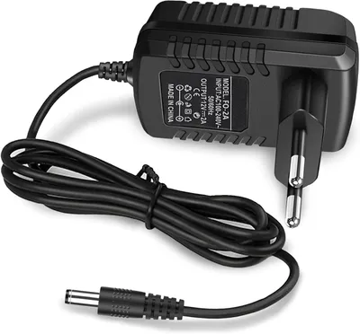 Productafbeelding van Universele 12V 2A Stroomadapter met EU-stekker - AC/DC Transformator 100-240V naar DC 12V, 5.5x2.1mm Connector