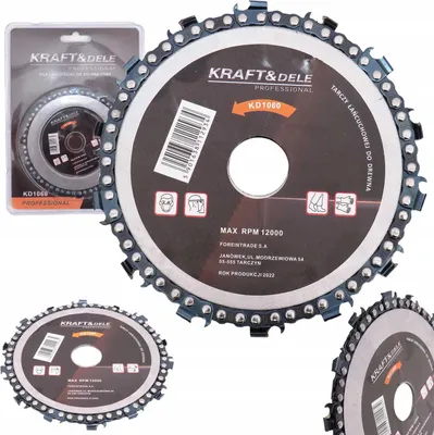 Immagine prodotto di Kraft & Dele KD1060 ruota a catena per legno 125mmx22,2mm 14Z