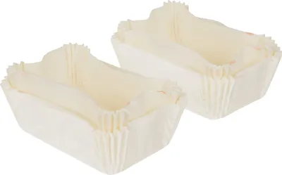 Immagine prodotto di DECORA, 0339880 Stampi per mini plumcake, Comodi per cuocere, presentare e regalare mini plumcake, Resistenti al calore fino a 220°C,  Italy, Bianco.