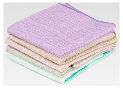 Produktbild von 5 Stück antibakterielle Geschirrtücher (Bunt) - 2x Geschirrtuch 50 x 70 cm + 3x Geschirrhandtücher 40 x 60 cm