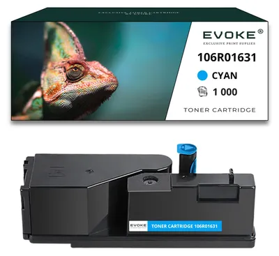 Produktbild von Toner für Xerox 106R-6010C 106R01631 Blau (cyan) | Ersatz für Phaser WORKCENTRE 6000 6010V/N 6015 6015N 6015NI