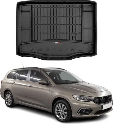 Immagine prodotto di OMAC rivestimento del bagagliaio in gomma per Fiat Tipo estate 2016-2025 rivestimento del bagagliaio nero