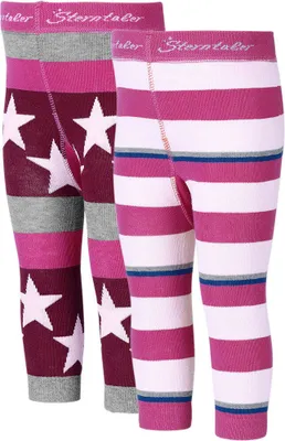 Produktbild von Sterntaler - Leggings 2er Pckg. Gr. 92 Sterne magenta