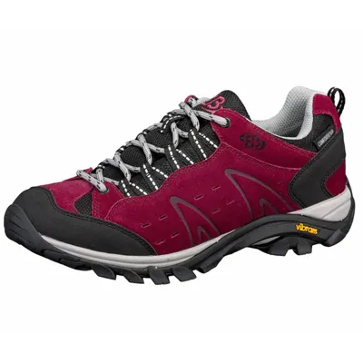 Image de Chaussures de randonnée Brütting pour femme Mount bona Low-Bordeaux-Rouge