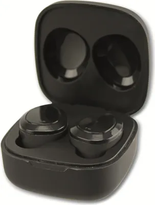 Produktbild von GRUNDIG True Kabellose Bluetooth-Kopfhörer - 5 Stunden de Zeit de Wiedergabe - Aufladen USB C - Schwarz