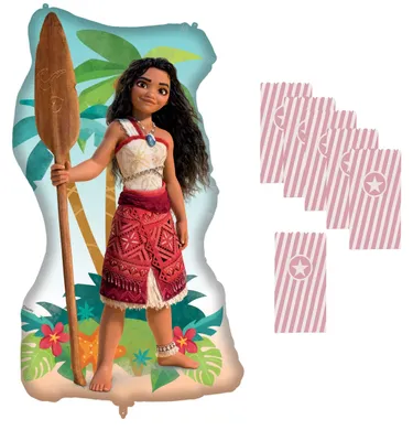 Produktbild von 7-tlg. Vaiana 2 Moana Partyset für Kindergeburtstag