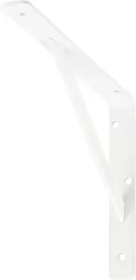 Immagine prodotto di Mensola a ponte, 10 pezzi, 250 x 30 x 150 mm, portata: 300 kg, acciaio, bianco