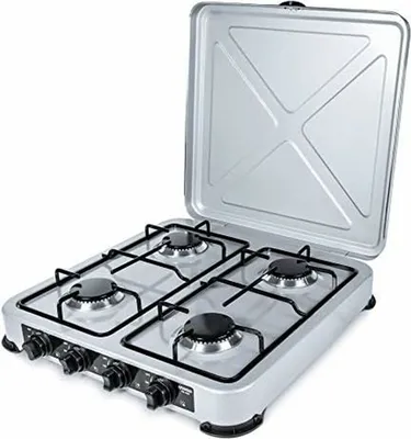 Obrázek produktu pro PROMIS KG400 Four-burner gas stove silver