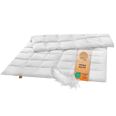Image de Couette en duvet 155 x 220 cm, garnissage 100% duvet, enveloppe 100% coton, lavable, sleepling