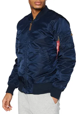 Produktbild von Alpha Industries MA-1 VF 59 Long Bomberjacke für Herren Rep.Blue