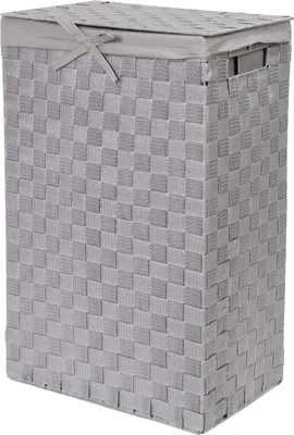 Immagine prodotto di Cesto portabiancheria Grigio 25 x 38 x H.60 cm