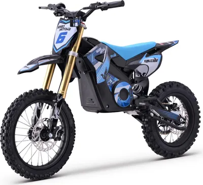 Produktbild von Elektrisches Dirtbike für Kinder und Jugendliche Beneo Motors Falcon Blau – 1600W
