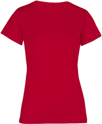 Immagine prodotto di Promodoro 3521 | Maglietta sportiva performante da donna + protezione UV - Colore: Rosso fuoco - Taglia: L
