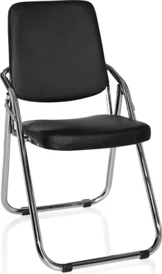 Produktbild von hjh OFFICE Klappstuhl ESTO Kunstleder Beistellstuhl Gästestuhl Stuhl klappbar bis 100 kg belastbar