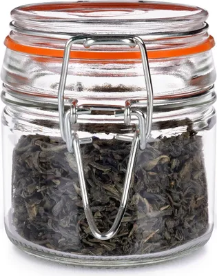 Immagine prodotto di Barattolo contenitore in vetro da cucina per alimenti, conserve e spezie, 100 ml