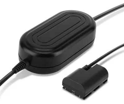 Produktbild von subtel Netzteil ACK-E6 kompatibel mit Canon EOS 5D Mark II III IV 5DS 5DS R EOS 60D 6D Mark II EOS 70D 7D Mark II Kamera, Camcorder 3,75m + Akku Dummy DC Kuppler Netzadapter Stromkabel Gleichstromkuppler Koppler Kupplung