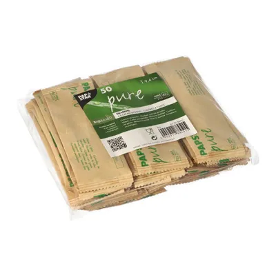 Produktbild von 950x PAPSTAR 50 Eislöffel, Holz "pure" 9,4 cm einzeln verpackt in Papierbeutel | Schrumpffolie (50 Stück)