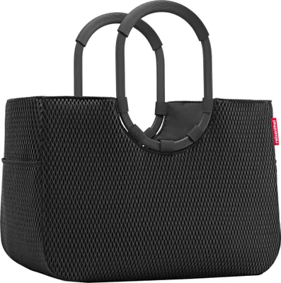 Produktbild von reisenthel loopshopper L, Einkaufstasche, Shopper, Tragetasche, Tasche, Mesh Black, 25 L, OR7082