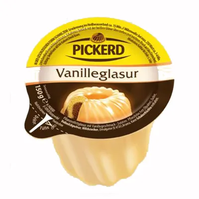 Zdjęcie produktu dla Kremowy lukier waniliowy Pickerd do dekoracji ciast 150 g