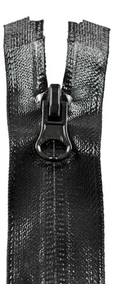 Produktbild von Outdoor Reißverschluss wasserfest spiral 7mm teilbar Autolock, Längen Farbwahl,schwarz 70cm