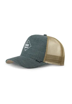 Produktbild von DJINNS Trucker Cap HFT Baumwollecheck light olive