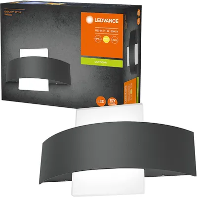 Produktbild von ENDURA Leuchte Style Shield quadrat 11W dunkelgrau