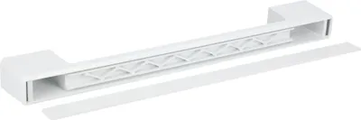 Produktbild von Europart 10037784 UNIVERSAL Türgriff Handgriff Hebelgriff Stangen Griff Griffstange weiß 360mm für 240-280mm Schraubenabstand für Kühlschrank Gefrierschrank