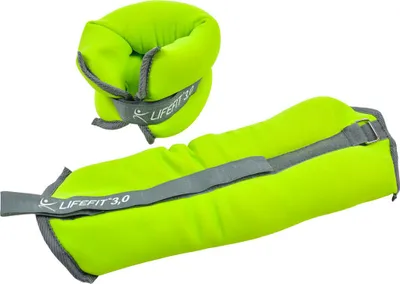 Immagine prodotto di Peso in neoprene LIFEFIT® Fascia per caviglia/polso S2 2x3,0 kg