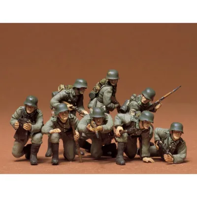 Produktbild von Tamiya 35061 - 1/35 WWII Figuren Set Deutsche Panzergrenadiere - Neu