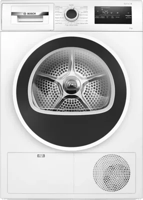 Produktbild von Bosch Serie 4 WTH85208II Wäschetrockner Freistehend Frontlader 8 kg  Schwarz, Weiß