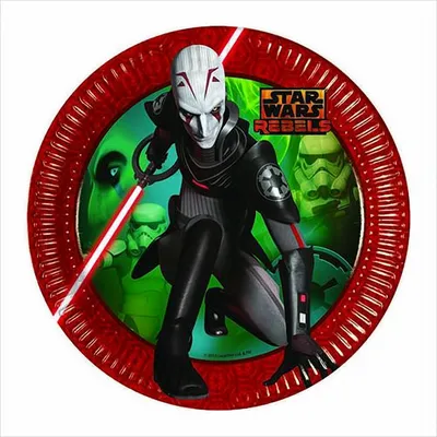 Obrázok produktu pre Star Wars Rebels – papierové taniere 23 cm, 8 ks