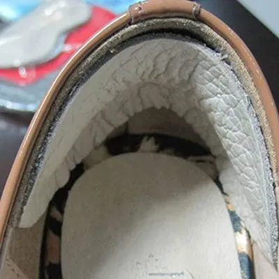 Image de Protections en cuir souple pour le talon des chaussures