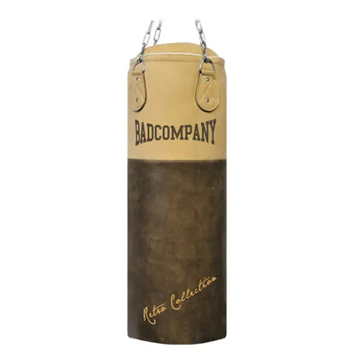 Produktbild von Boxsack 100 x 35 cm gefüllt aus Rindsleder mit Stahlkette