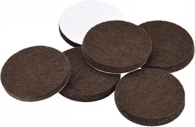 Produktbild von Möbelpads 35 mm selbstklebend - 6 Stück