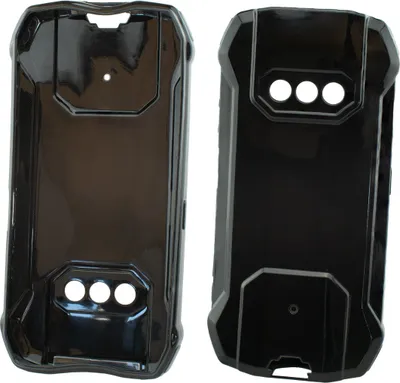 Obrázok produktu pre caseroxx ochranný obal TPU kryt kompatibilný s Ulefone Armor 15, gumená taška na mobilný telefón čierna