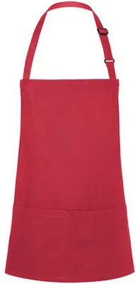 Produktbild von Karlowsky - Latzschürze, Tasche LT6115 (Einheitsgröße) (Himbeere)