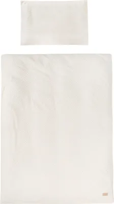 Produktbild von roba Kinderbettwäsche Seashells Oyster 100 x 135 cm - Bettwäsche Set 2-teilig -  Baumwolle - GOTS und  100  - Weiß