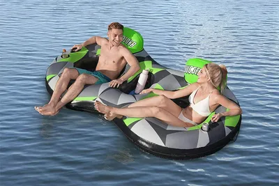 Produktbild von Bestway 43279 Hydro-Force 2-Personen Schwimmring mit Rückenlehne Rugged Rider ll
